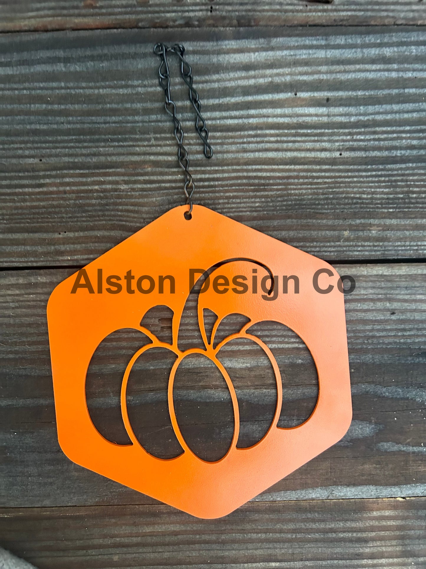 Fall Hanging Spinner – Rustic Metal Porch & Garden Decor