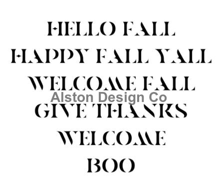 Fall Square Metal Sign – Rustic Porch & Garden Decor