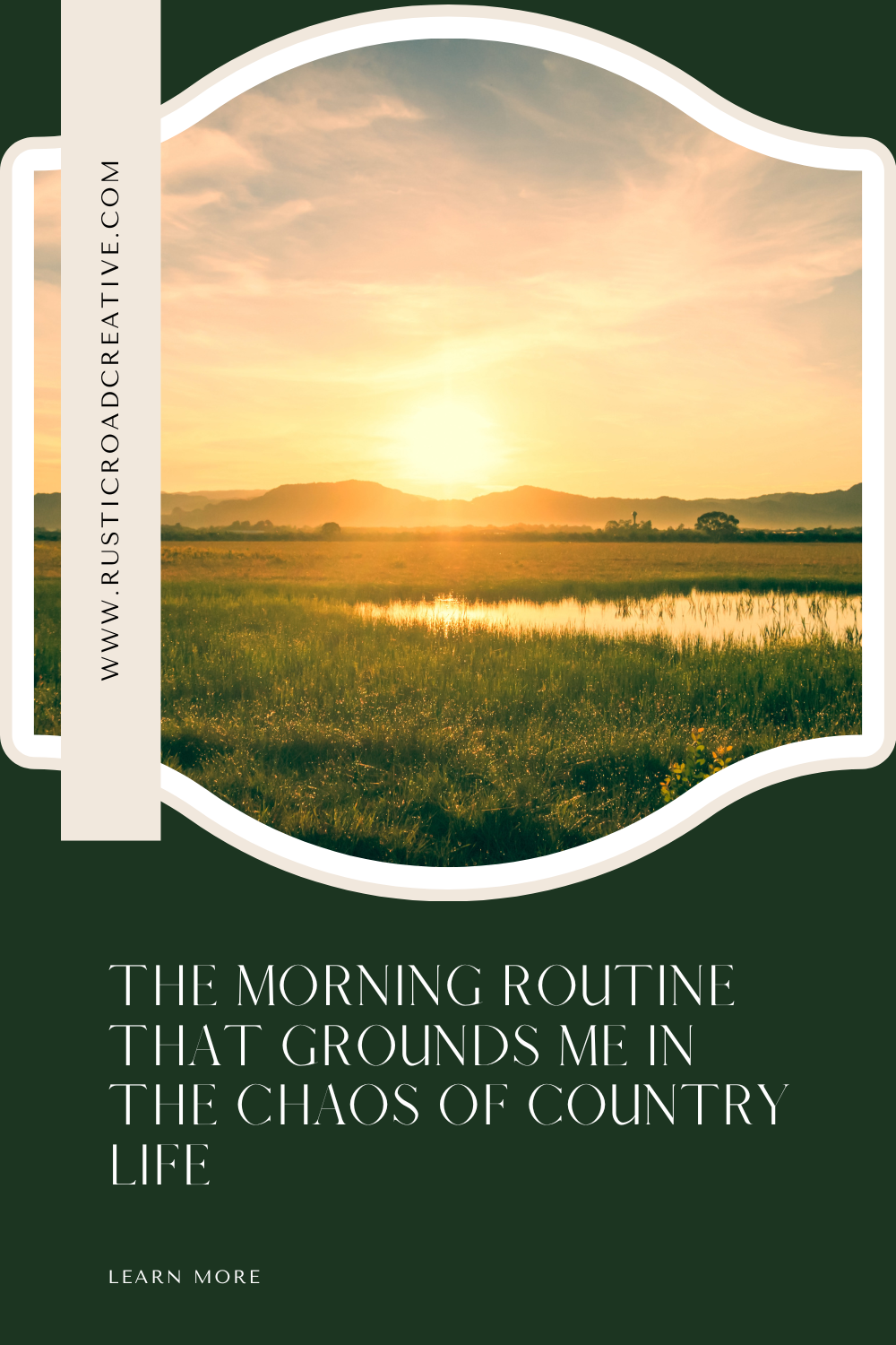 THE MORNING ROUTINE THAT GROUNDS ME IN THE CHAOS OF COUNTRY LIFE