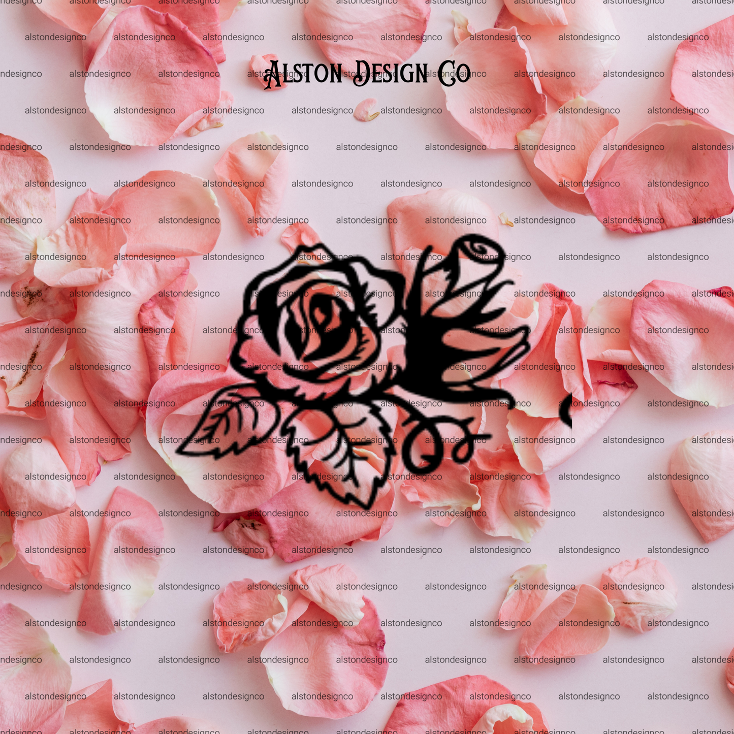 Metal Roses flowers