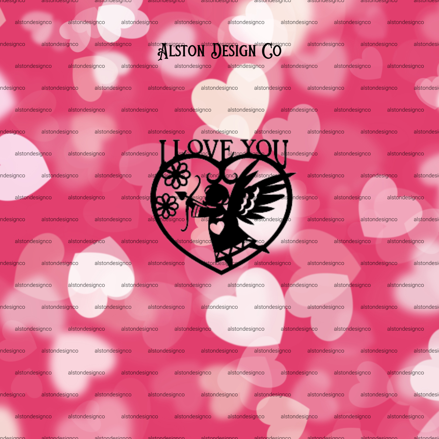 Metal Heart flowers