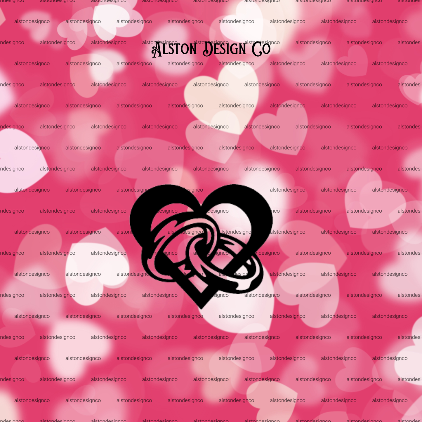 Metal Heart flowers