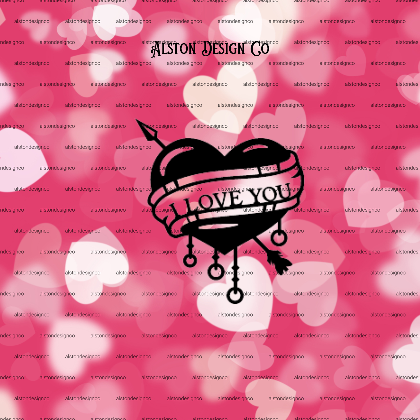 Metal Heart flowers