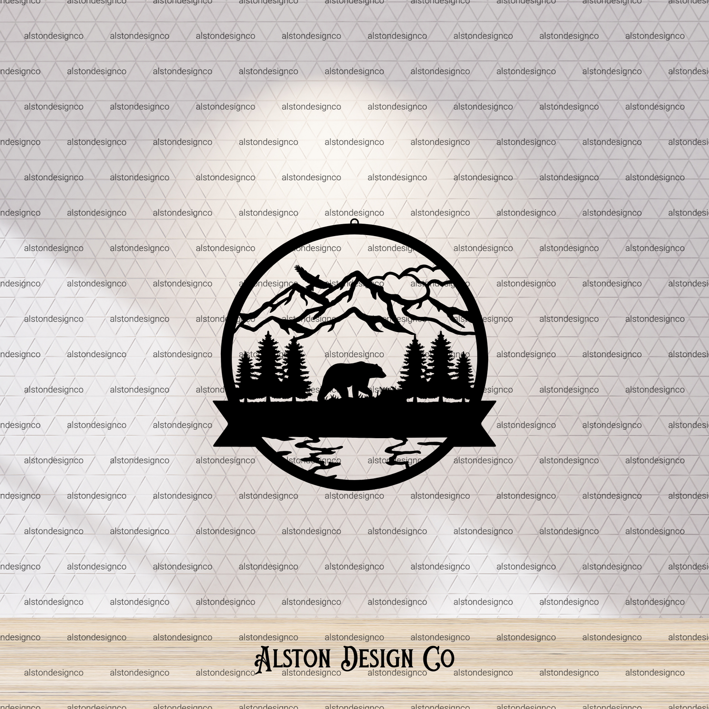 Round Name/Welcome signs Outdoors Backgrounds