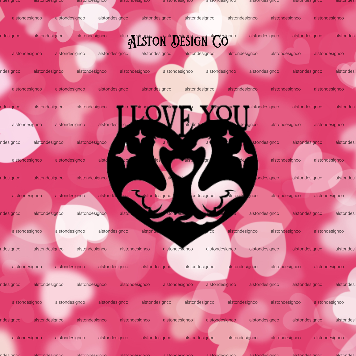 Metal Heart flowers