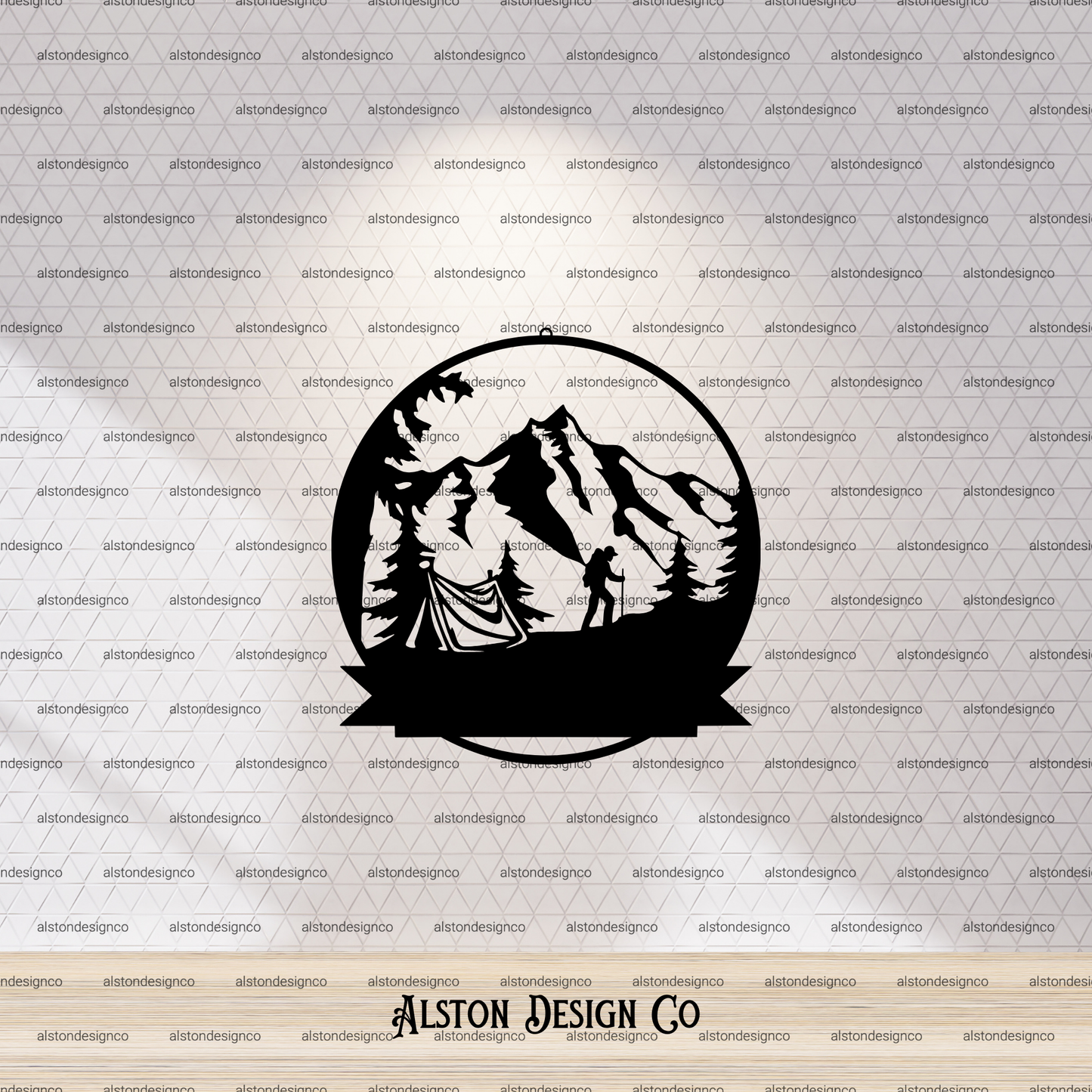 Round Name/Welcome signs Outdoors Backgrounds