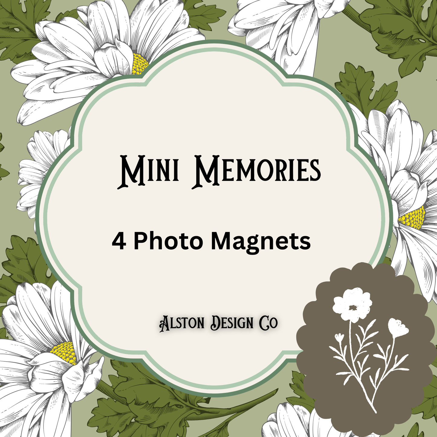 Mini Memories – 4-Pack Magnet Set