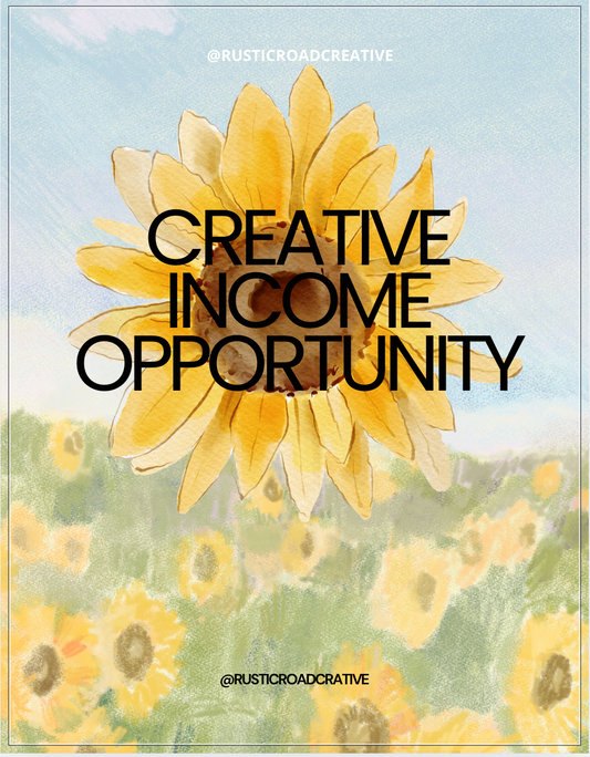 Creative Income Opportunity Digital Download