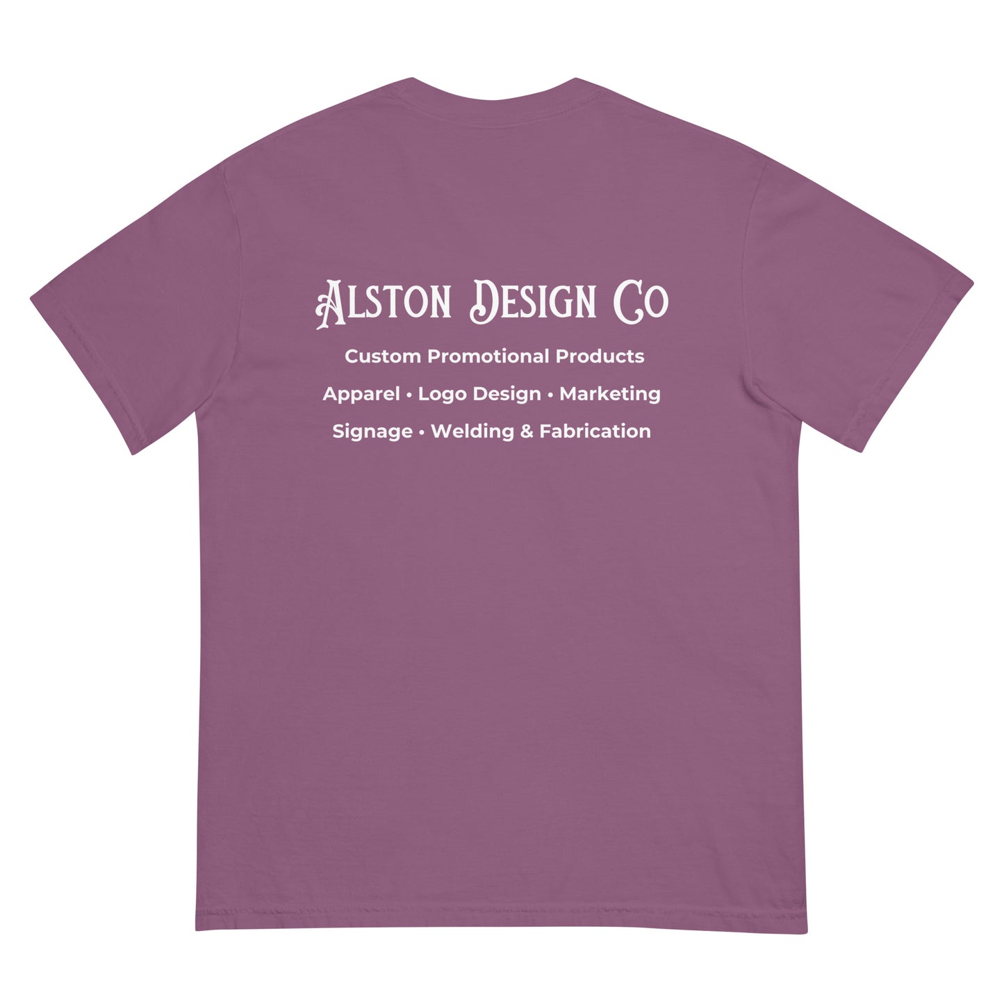 Alston Design Co. Branded T-Shirt – Custom Logo Apparel