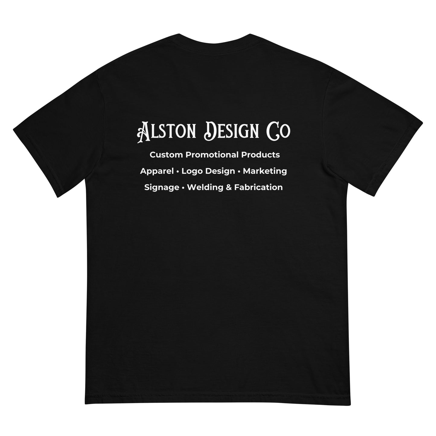 Alston Design Co. Branded T-Shirt – Custom Logo Apparel