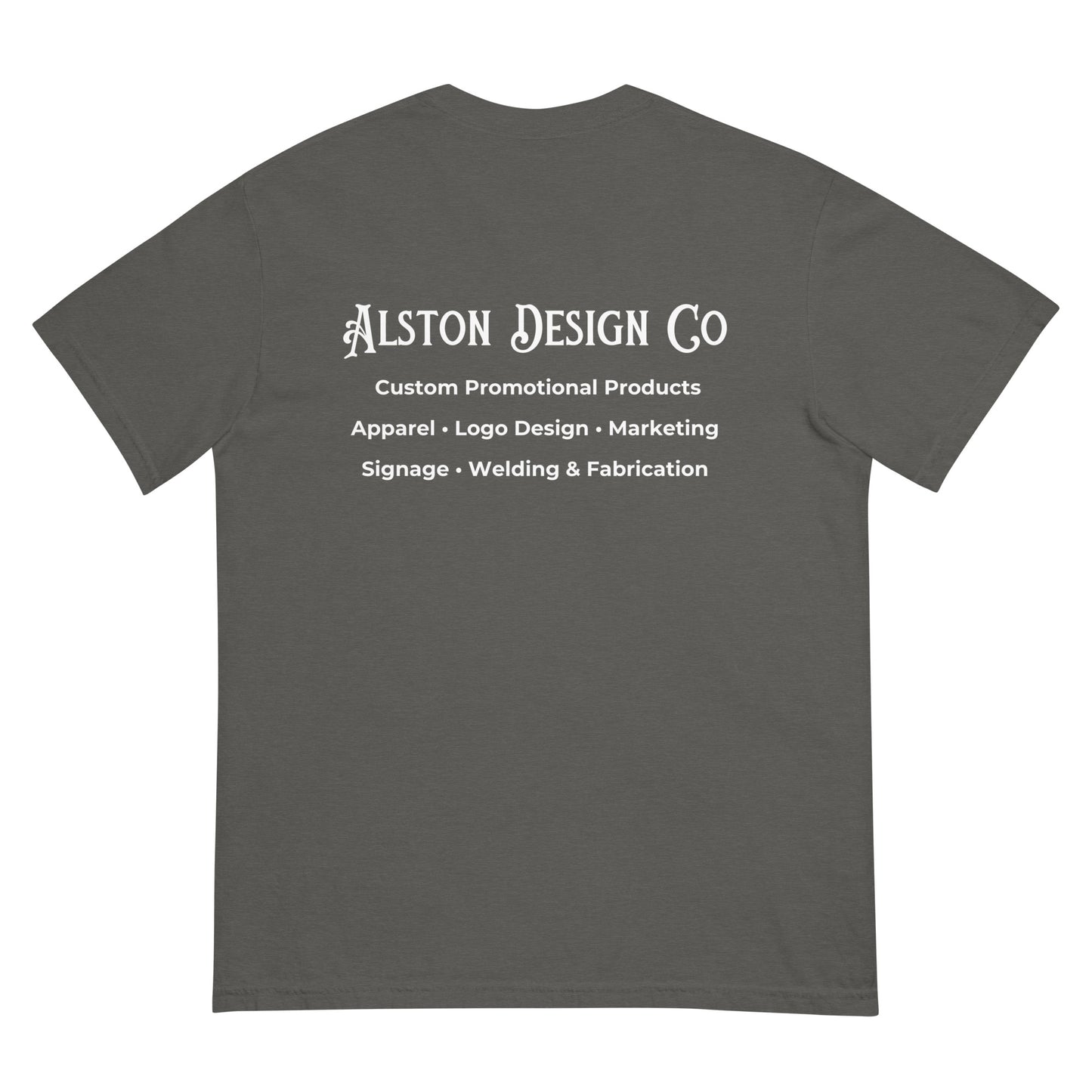 Alston Design Co. Branded T-Shirt – Custom Logo Apparel