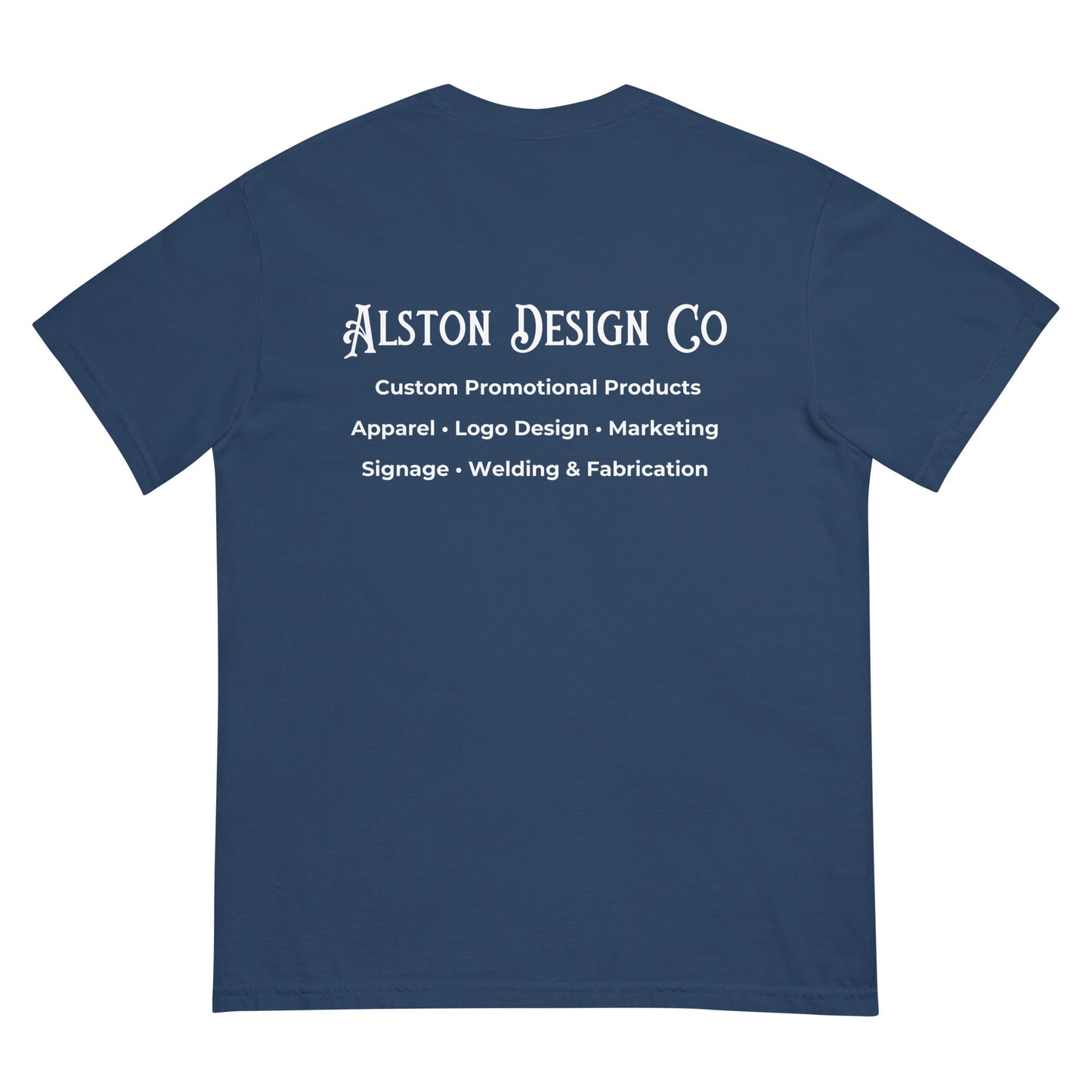 Alston Design Co. Branded T-Shirt – Custom Logo Apparel